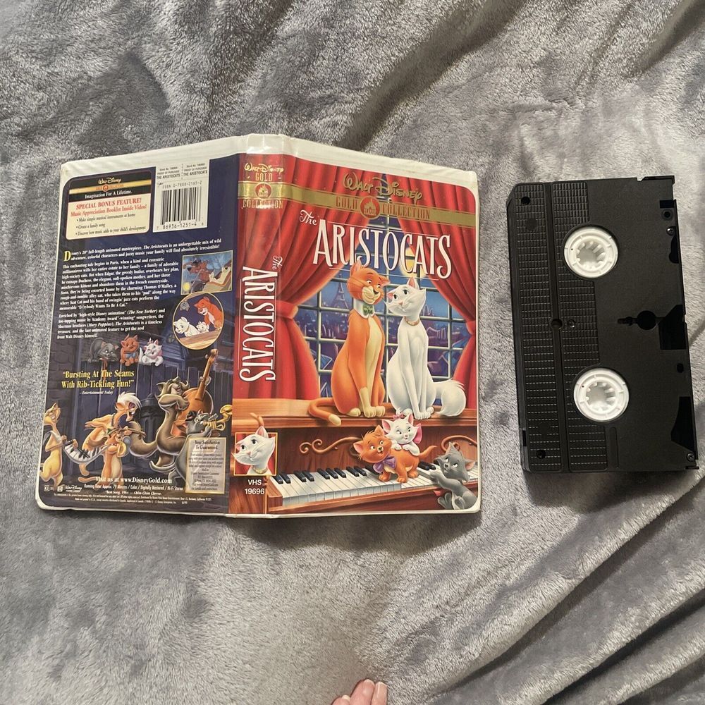 The Aristocats (VHS, 2000, Gold Collection)
